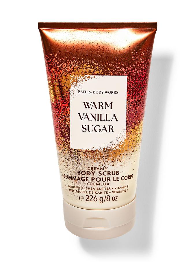 Bath & Body Works Warm Vanilla Sugar Creamy Body Scrub, 226 g / 8 oz