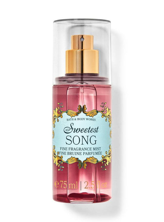 Bath & Body Works Sweetest Song Travel Size Fine Fragrance Mist, 75 ml / 25 fl oz Buy at Indicrest