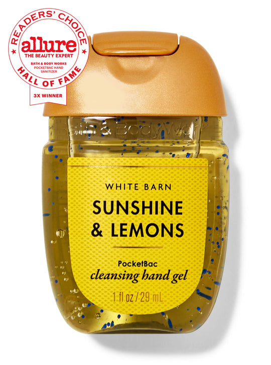 Bath & Body Works Sunshine & Lemons PocketBac Cleansing Hand Gel, 29 ml / 1 fl oz Buy at Indicrest