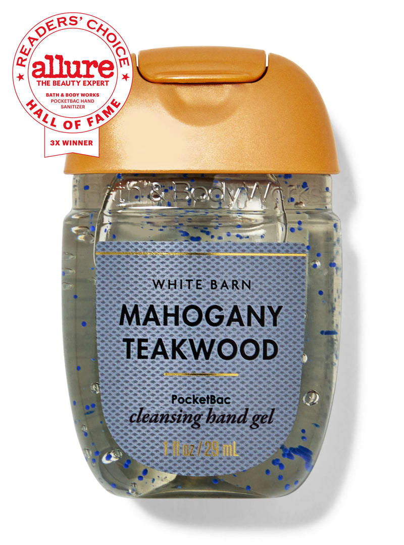 Bath & Body Works Mahogany Teakwood PocketBac Cleansing Hand Gel, 29 ml / 1 fl oz Buy at Indicrest