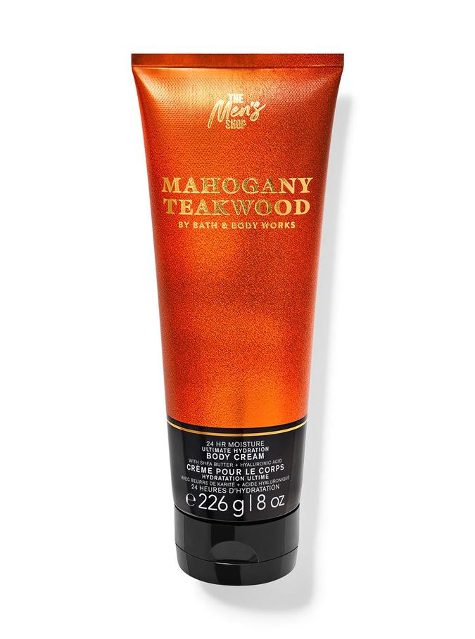 Bath & Body Works Mahogany Teakwood Ultimate Hydration Body Cream, 226 g / 8 oz