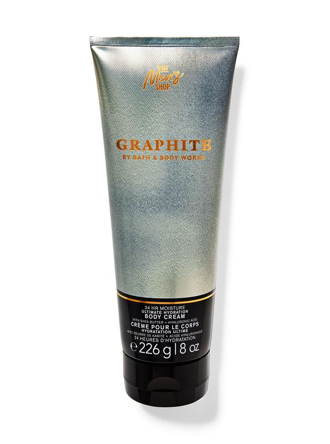 Bath & Body Works Graphite Ultimate Hydration Body Cream, 226 g / 8 oz