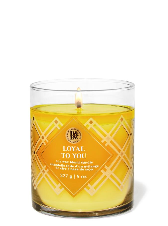 Bath & Body Works Loyal to You Single Wick Candle, 227 g / 8 oz