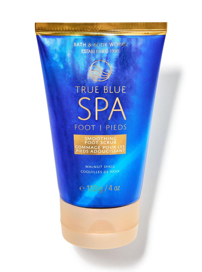 Bath & Body Works True Blue Spa Smoothing Foot Scrub, 113 g / 4 oz
