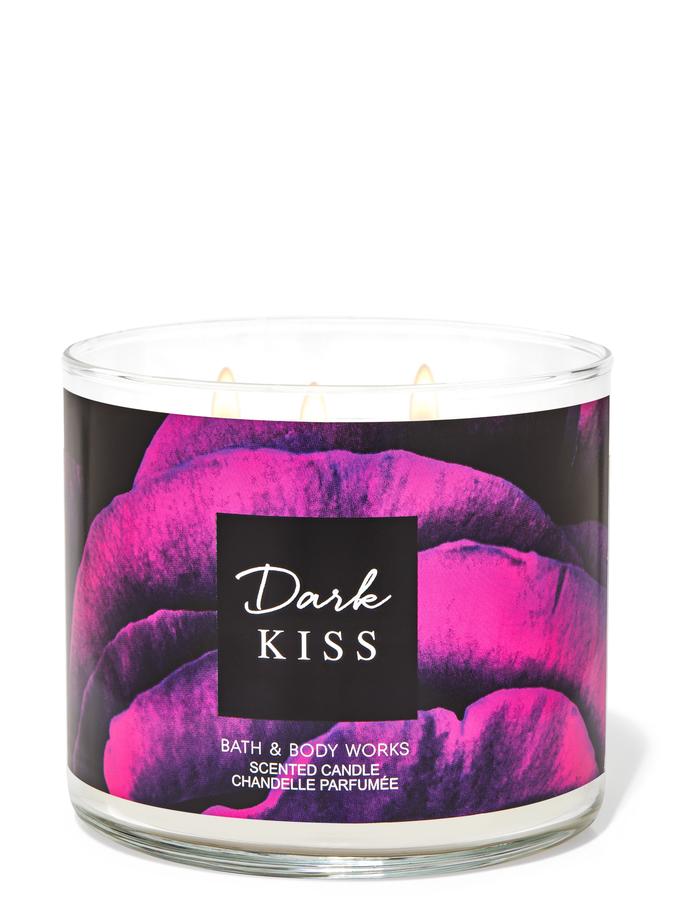 Bath & Body Works Dark Kiss 3-Wick Candle, 411 g/ 14.5 oz
