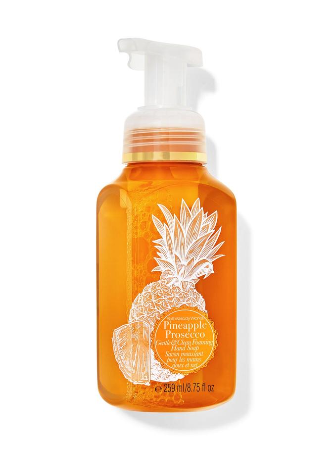 Bath & Body Works Pineapple Prosecco Gentle & Clean Foaming Hand Soap, 259 ml / 8.75 fl oz