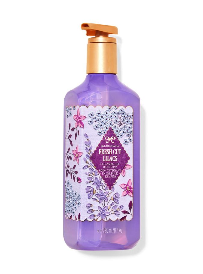 Bath & Body Works Fresh Cut Lilacs Cleansing Gel Hand Soap, 236 ml / 8 fl oz