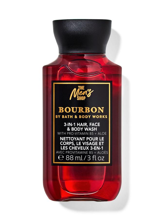 Bath & Body Works Bourbon Travel Size Body Wash, 88 ml / 3 fl oz