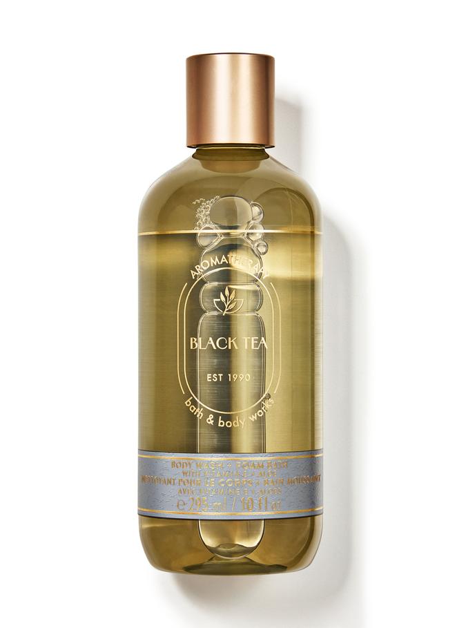 Bath & Body Works Black Tea Body Wash & Foam Bath, 295 ml / 10 fl oz