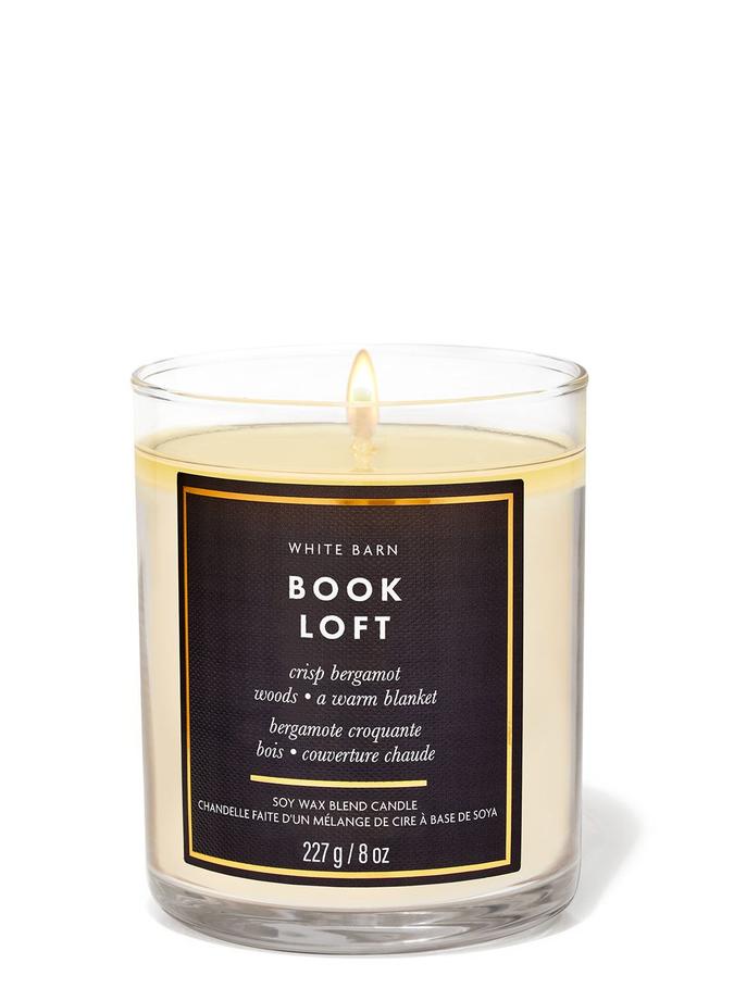Bath & Body Works Book Loft Single Wick Candle, 227 g/ 8 oz