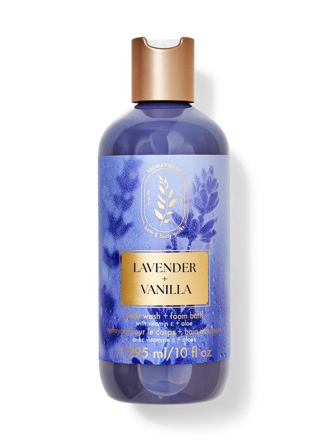 Bath & Body Works Lavender Vanilla Body Wash & Foam Bath, 295 ml / 10 foz US