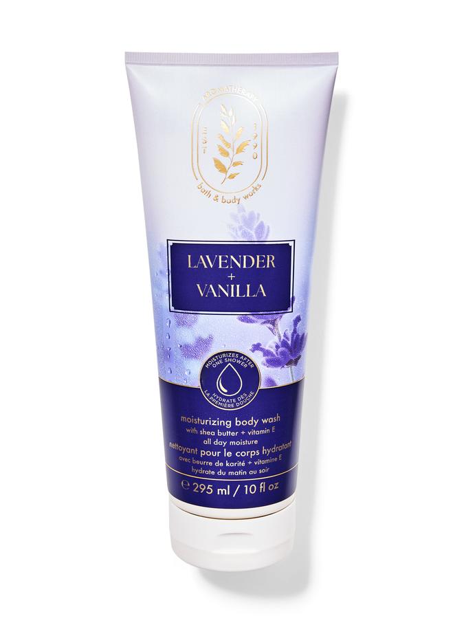 Bath & Body Works Lavender Vanilla Moisturizing Body Wash, 295 ml / 10 fl oz