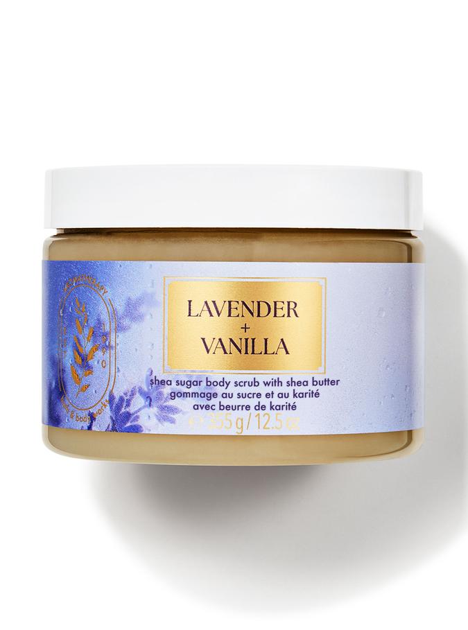 Bath & Body Works Lavender Vanilla Shea Sugar Body Scrub, 335 g / 12.5 oz