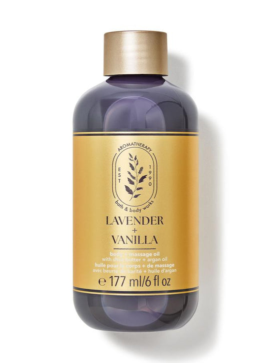 Bath & Body Works Lavender Vanilla Body and Massage Oil, 177 ml / 6 fl oz Buy at Indicrest