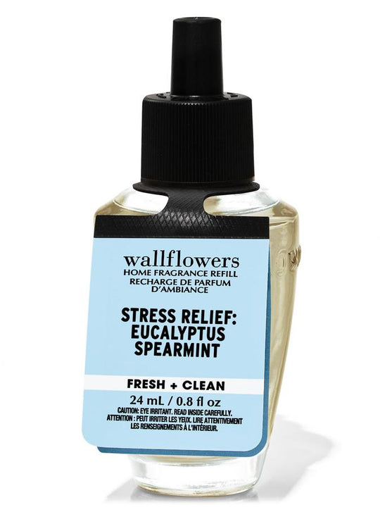 Bath & Body Works Stress Relief: Eucalyptus Spearmint Wallflowers Fragrance Refill, 24 ml / 0.8 fl oz Buy at Indicrest