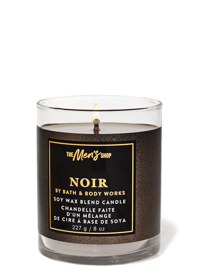 Bath & Body Works Noir Signature Single Wick Candle, 227 g / 8 oz