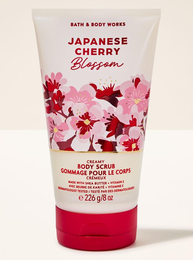 Bath & Body Works Japanese Cherry Blossom Creamy Body Scrub, 226 g / 8 oz