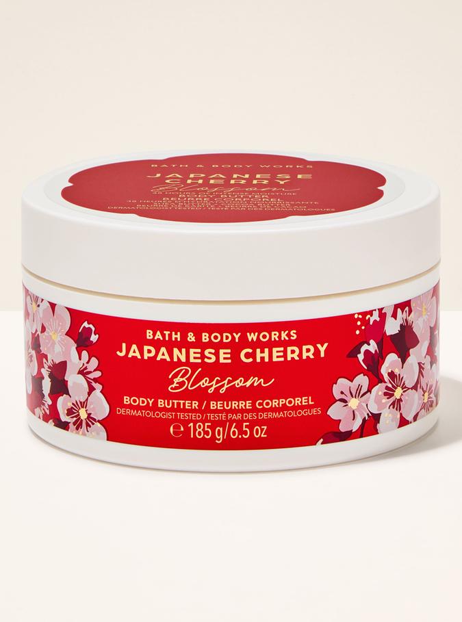 Bath & Body Works Japanese Cherry Blossom Body Butter, 185 g / 6.5 oz