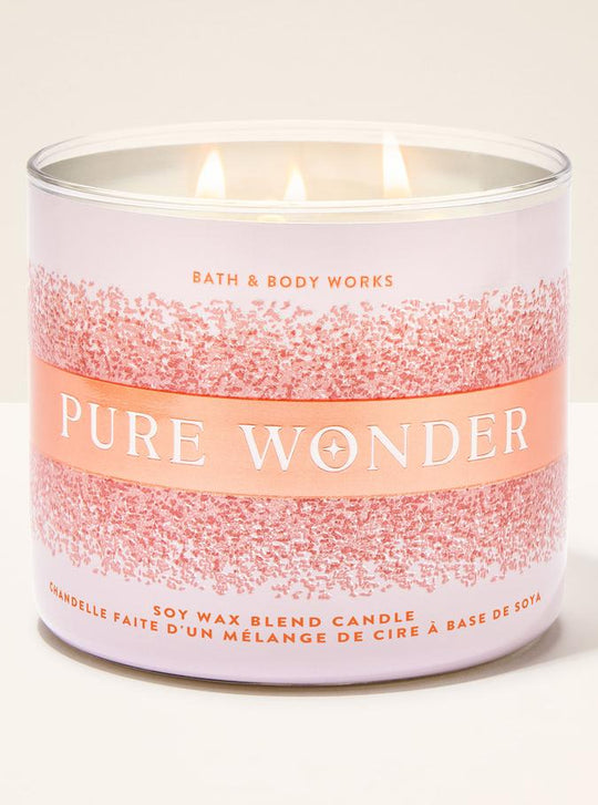 Bath & Body Works Pure Wonder 3-Wick Candle, 411 g / 14.5 oz Buy at Indicrest