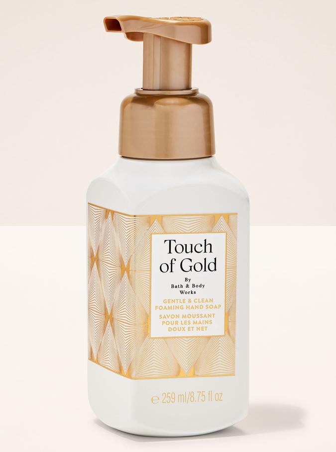 Bath & Body Works Touch of Gold Gentle & Clean Foaming Hand Soap, 259 ml / 8.75 fl oz Buy at Indicrest