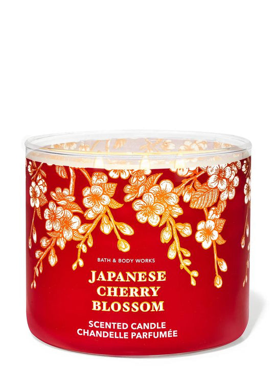 Bath & Body Works Japanese Cherry Blossom 3-Wick Candle, 411 g / 14.5 oz Buy at Indicrest