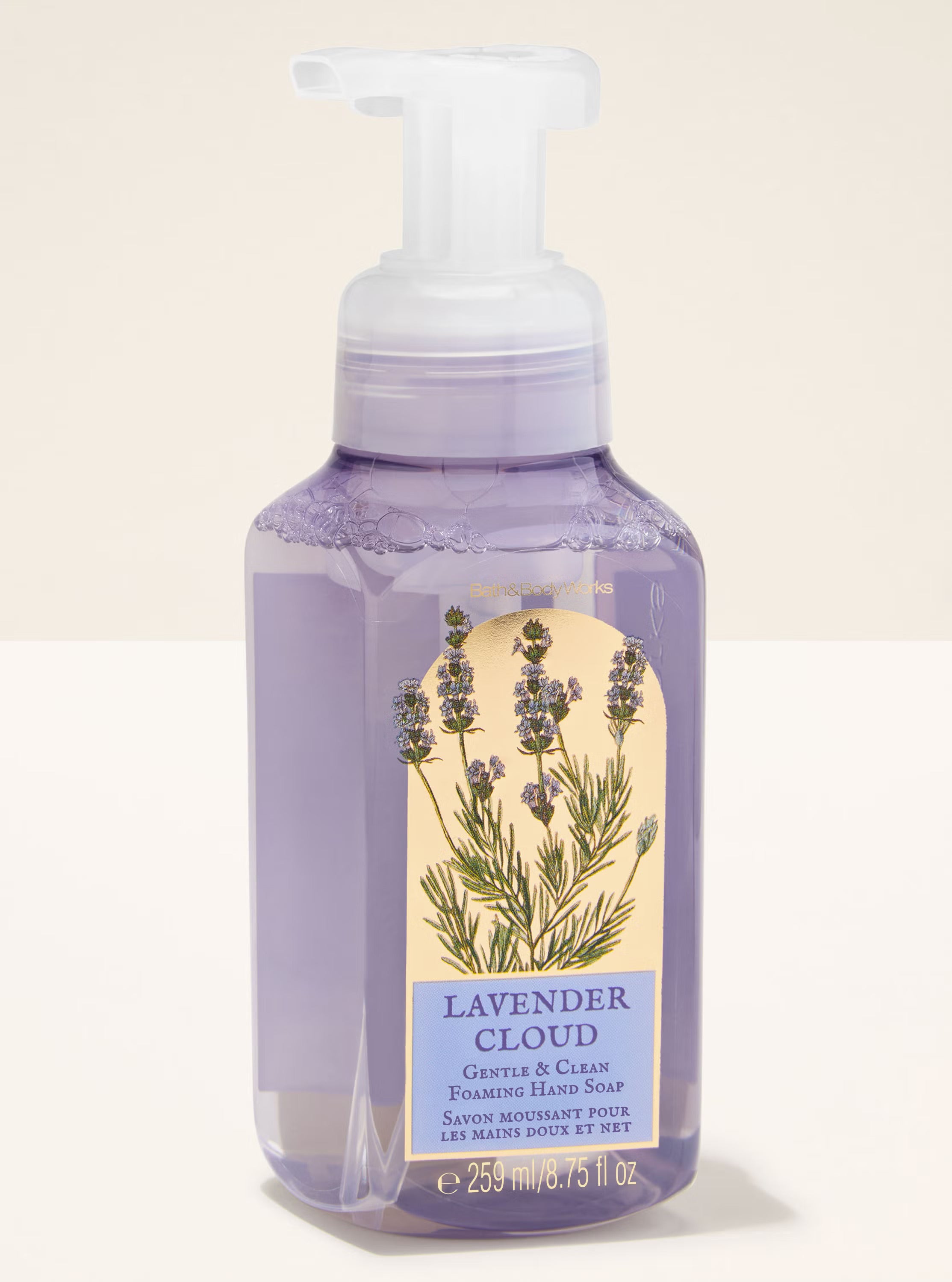 Bath & Body Works Lavender Cloud Foaming Hand Soap, 259 ml / 8.75 fl oz