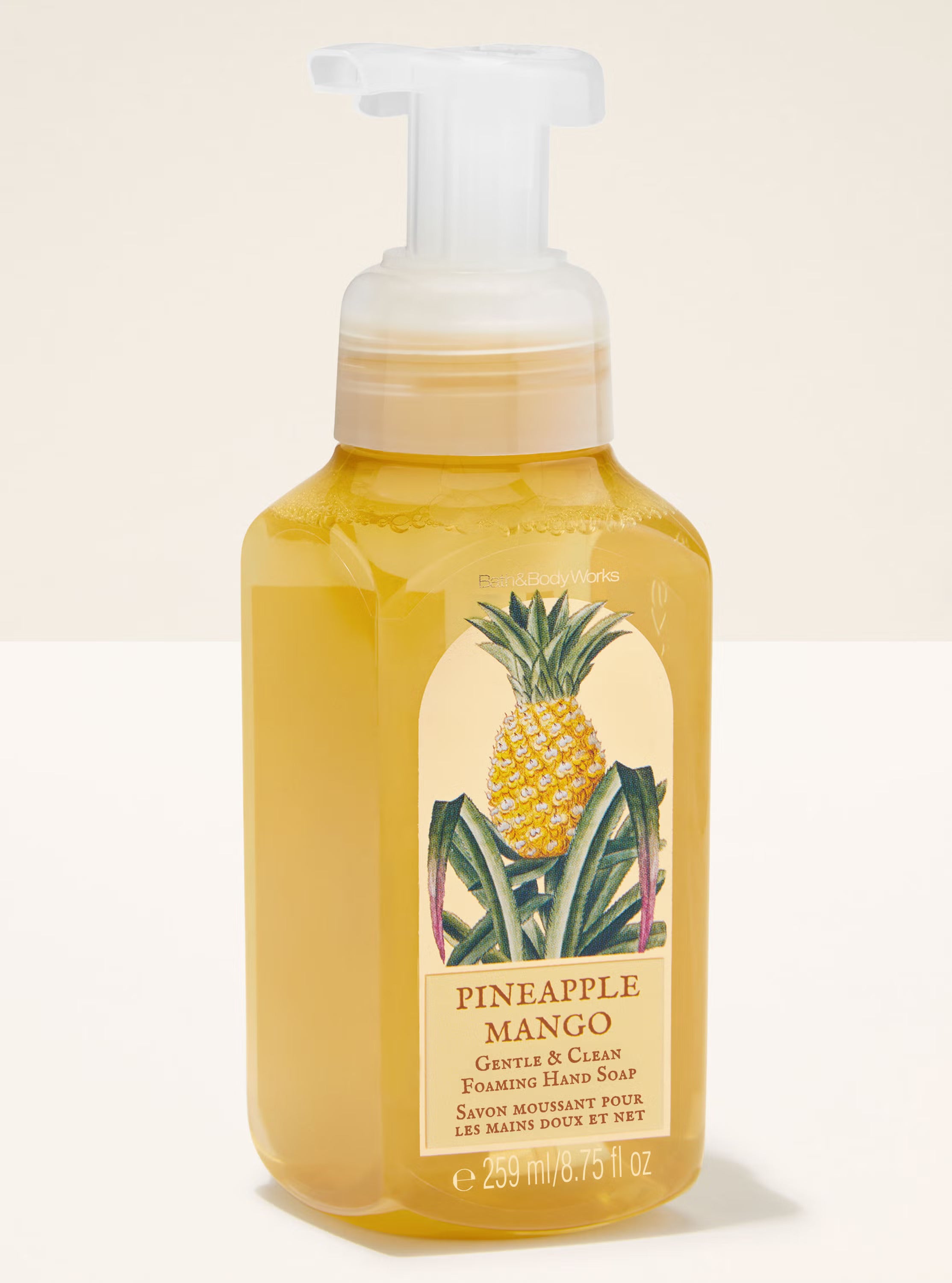 Bath & Body Works Pineapple Mango Foaming Hand Soap, 259 ml / 8.75 Fl oz