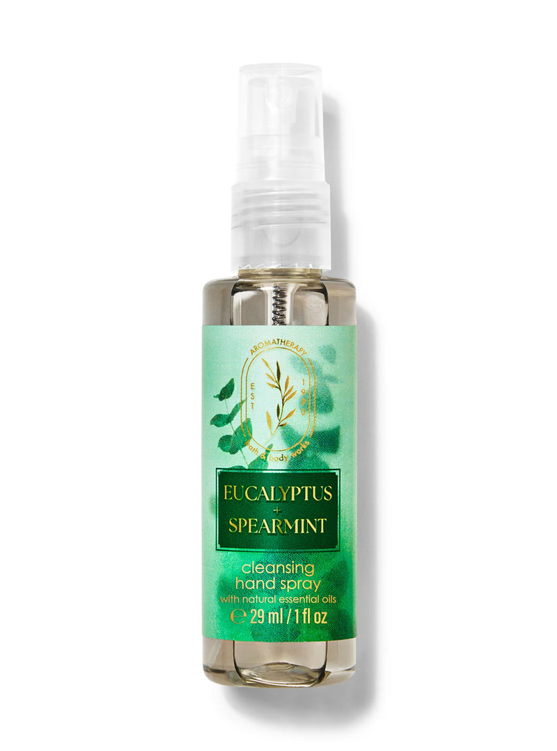 Bath & Body Works Eucalyptus & Spearmint Cleansing Hand Spray, 29 ml / 1 fl oz Buy at Indicrest