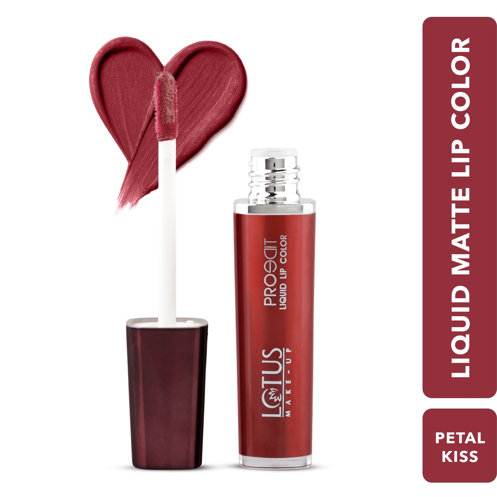 Lotus Herbals Proedit Liquid Matte Lip Color, SUNSET GLOW, 8g