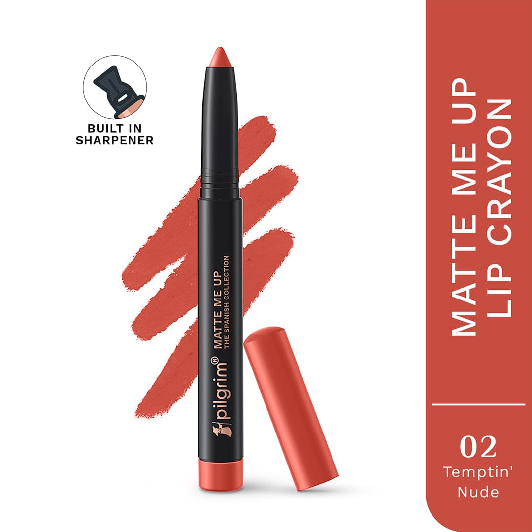 Pilgrim The Spanish Collection Lip Crayon, Barely Nude - 01 - Image 3 - Buy from Indicrest