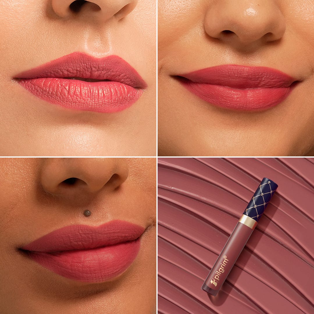 Pilgrim The French Collection Liquid Lipstick, Chocolat Cherie - 31 - Image 4 - Buy from Indicrest