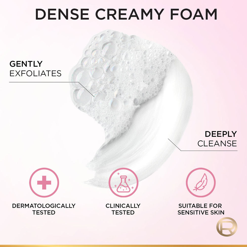 L'Oreal Paris Glycolic Bright Daily Foaming Face Cleanser With Glycolic Acid For Dull Skin, 100ml Buy at Indicrest Image 5