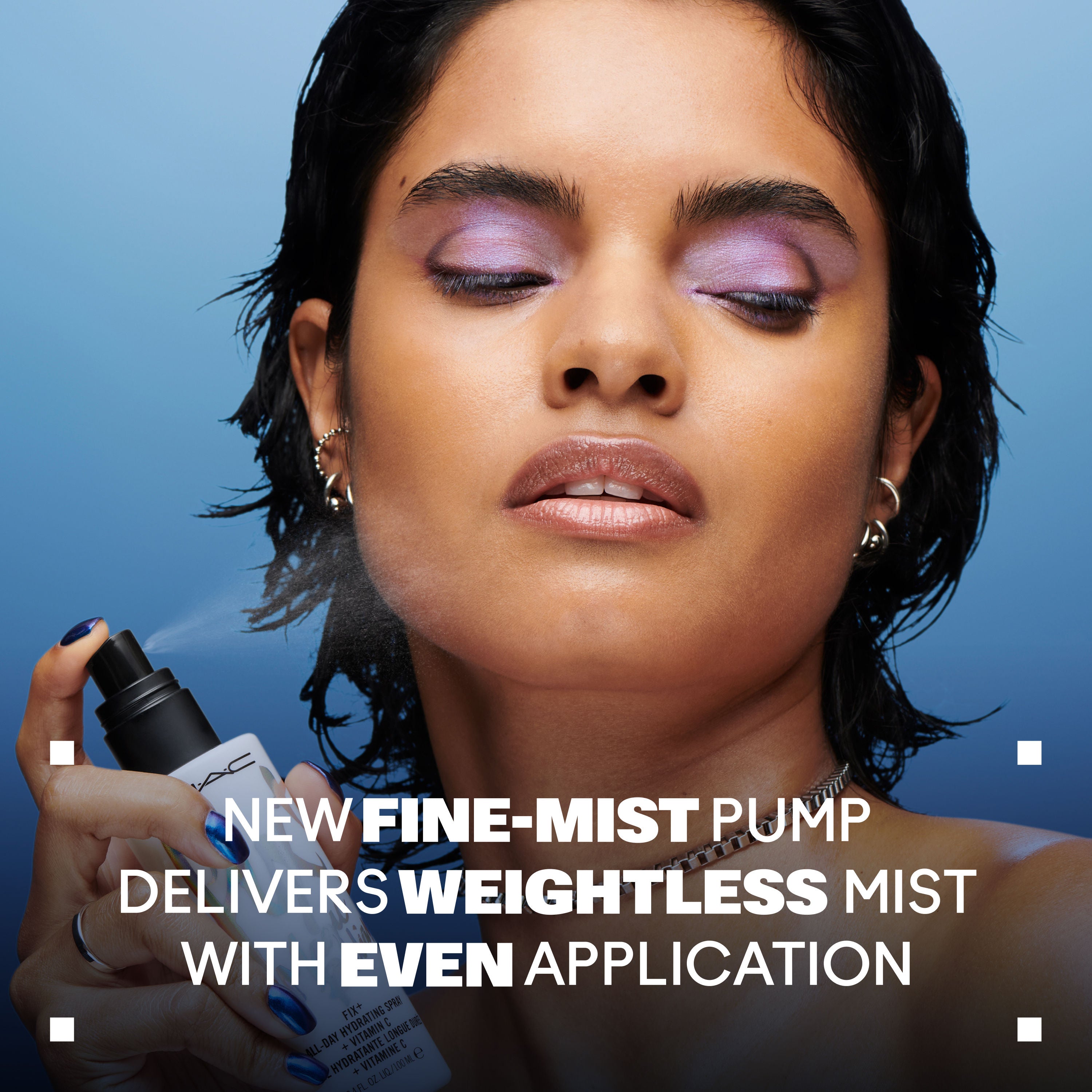 M.A.C Prep + Prime Fix+ Setting Spray - Magic Radiance (Makeup Fixer) With Hyaluronic Acid, 100ml Buy at Indicrest Image 2
