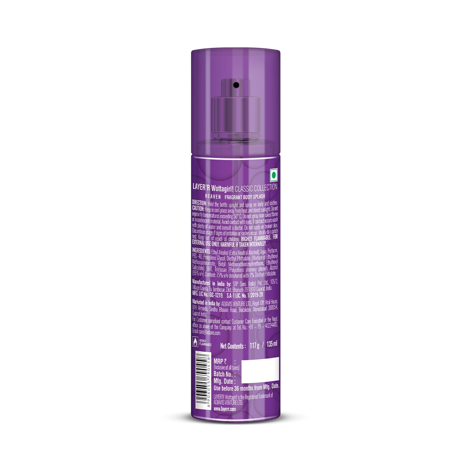 Wottagirl HEAVEN, 135ml - Image 3 - Buy from Indicrest