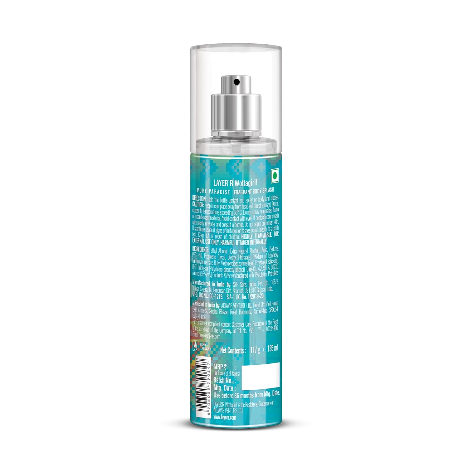 Wottagirl PURE PARADISE, 135ml - Image 3 - Buy from Indicrest