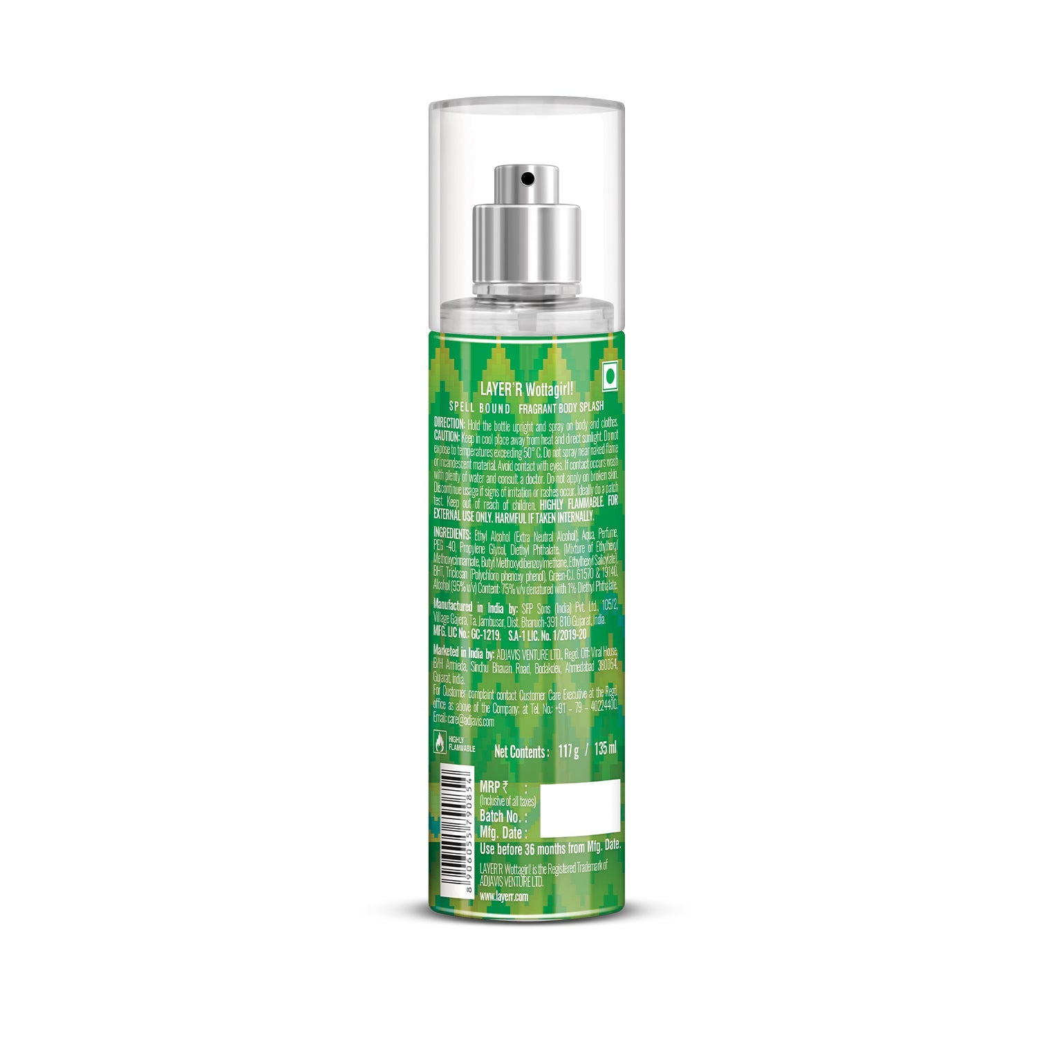 Wottagirl SPELL BOUND, 135ml - Image 3 - Buy from Indicrest