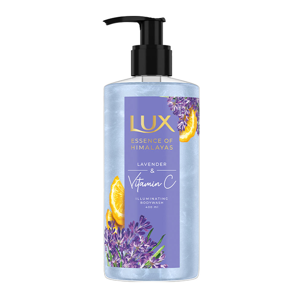 Lux Essence Of Himalayas Lavender & Vitamin C Illuminating Body Wash, 400ml Buy at Indicrest Image 7