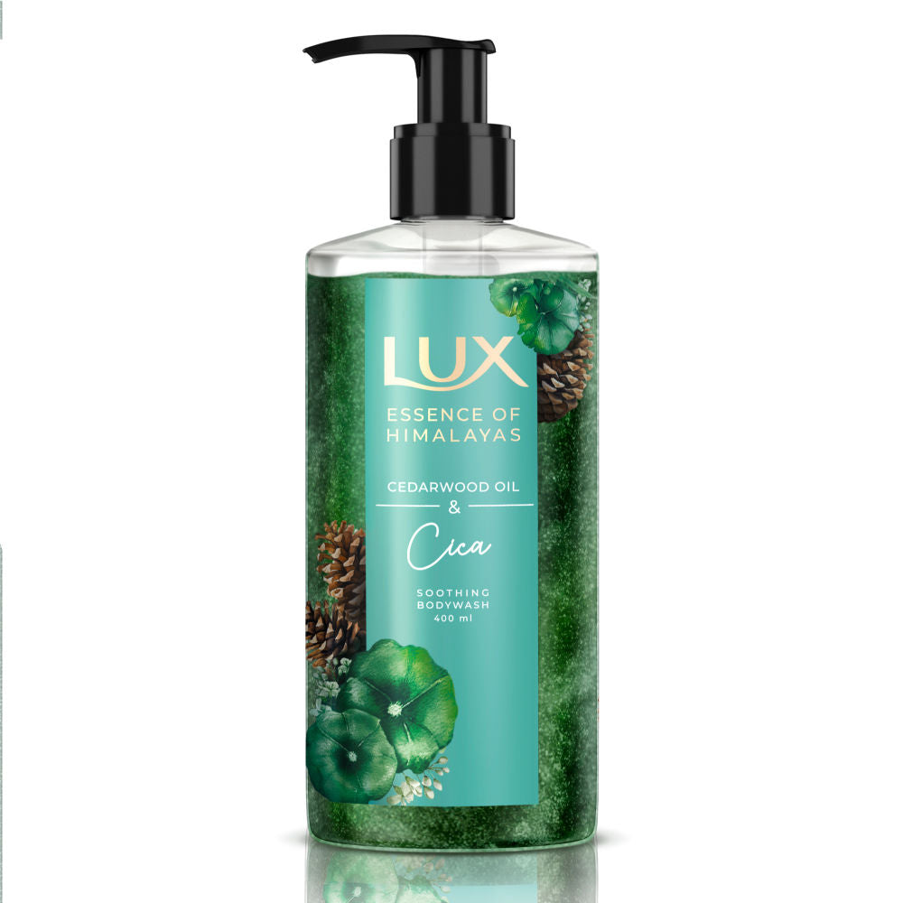 Lux Essence Of Himalayas Cedarwood Oil & Cica Soothing Body Wash, 400ml Buy at Indicrest Image 11