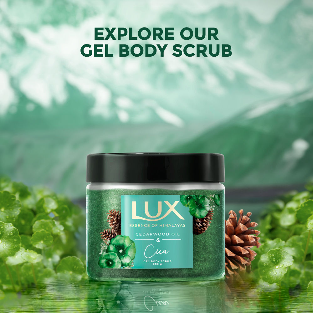 Lux Essence Of Himalayas Cedarwood Oil & Cica Soothing Body Wash, 400ml Buy at Indicrest Image 8
