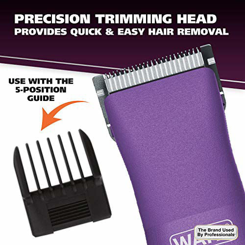 Wahl Pure Confidence Cordless Trimmer, Purple