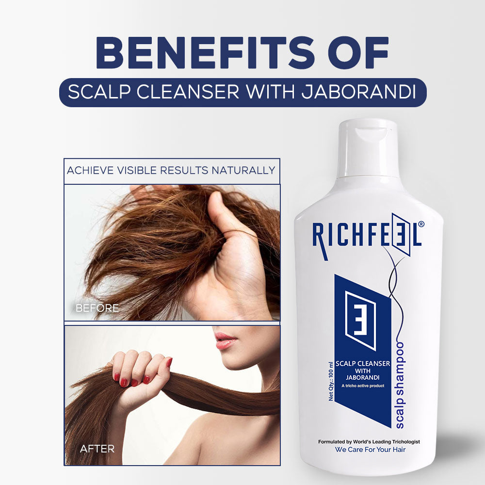 Richfeell Scalp Cleanser With Jaborandi 100 Ml - Image 3 - Buy from Indicrest