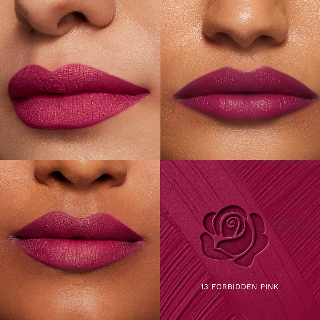 pilgrim matte me up serum bullet lipstick forbidden pink 13   Image 3   Buy from Indicrest