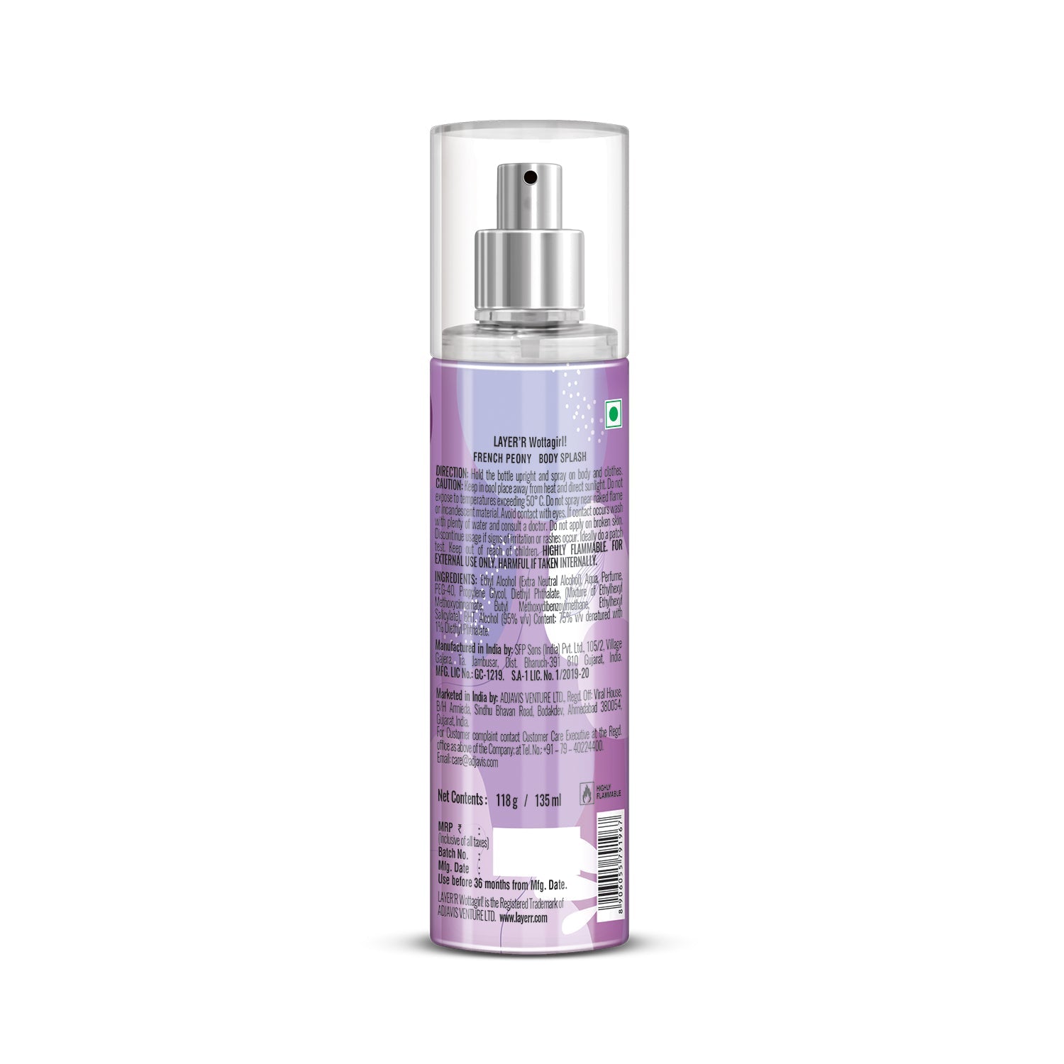 Wottagirl FRENCH PEONY, 135ml - Image 4 - Buy from Indicrest