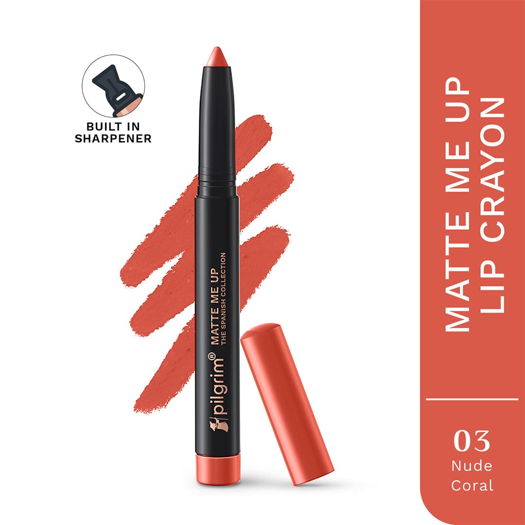 Pilgrim The Spanish Collection Lip Crayon, Temptin' Nude - 02 - Image 5 - Buy from Indicrest