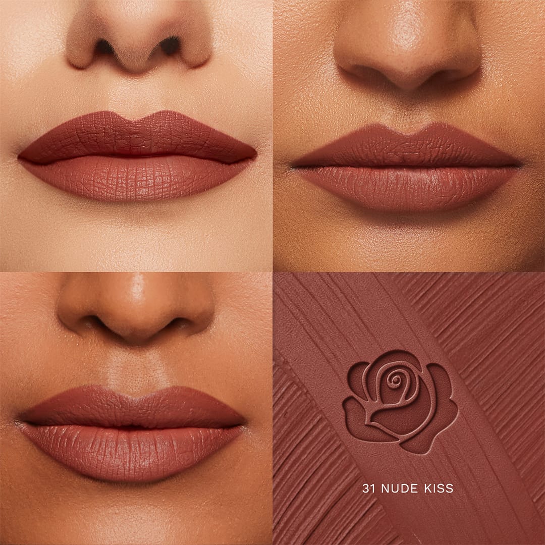 pilgrim matte me up serum bullet lipstick nude kiss 31   Image 3   Buy from Indicrest