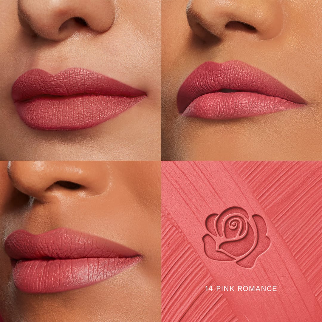 pilgrim matte me up serum bullet lipstick pink romance 14   Image 3   Buy from Indicrest