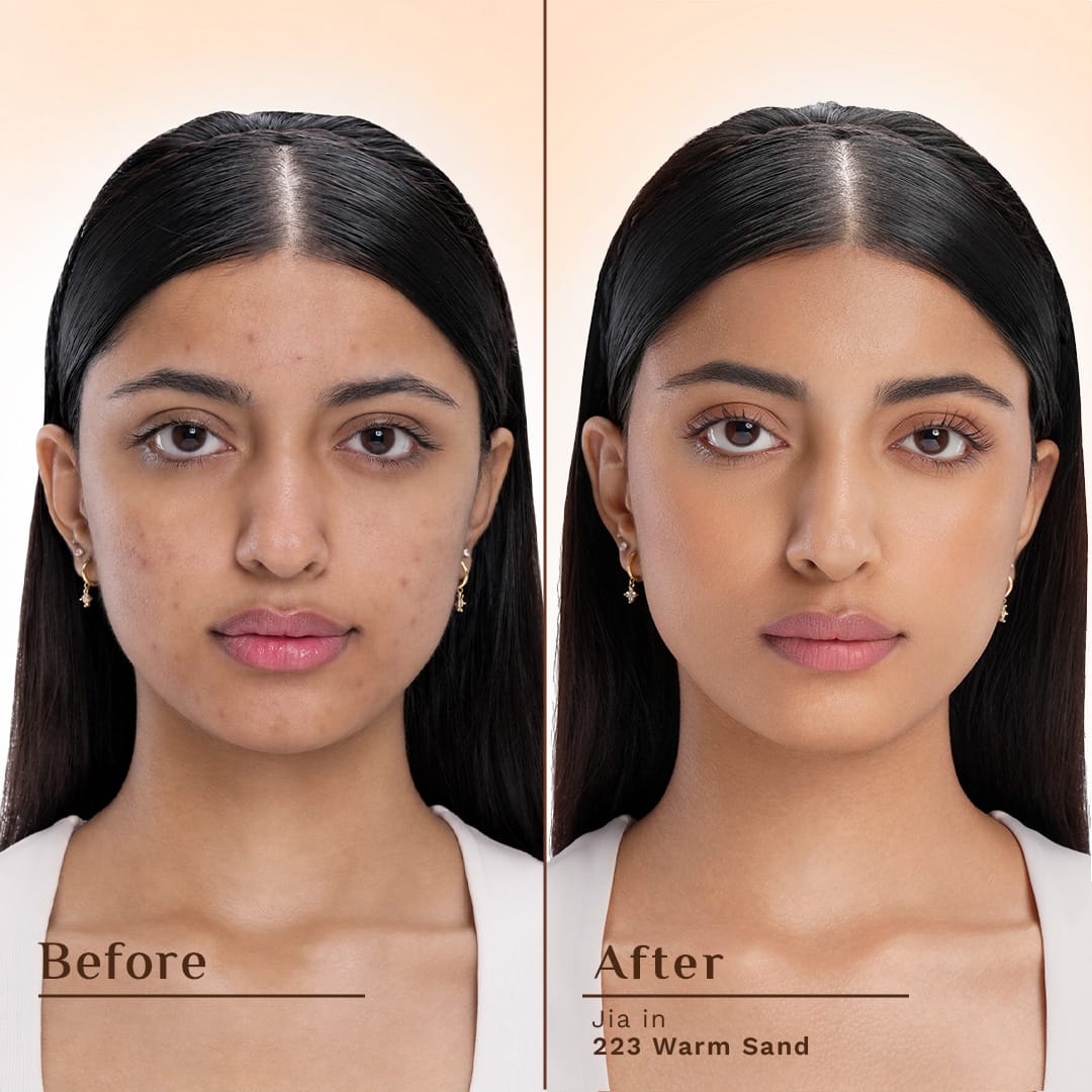 pilgrim dream matte tinted serum foundation warm sand 223   Image 3   Buy from Indicrest