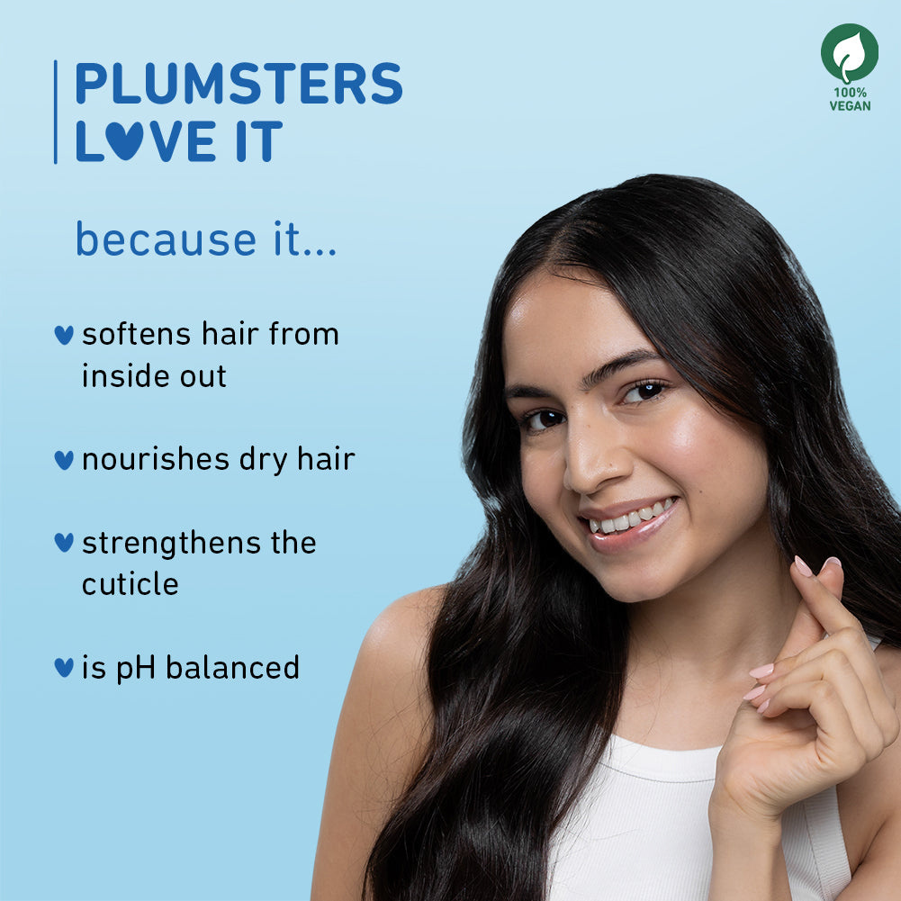 Plum Coconut Milk & Peptides Shampoo | Softens Strands | Nourishes Hair, 250ml