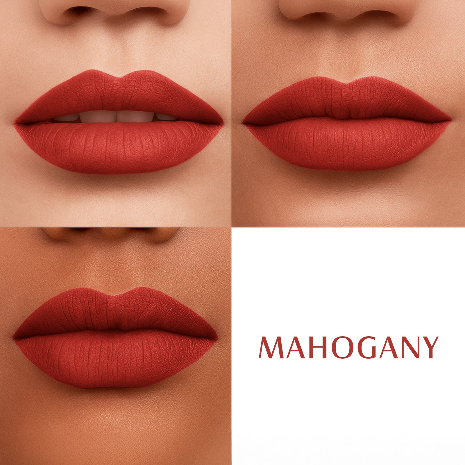 Lotus Herbals Proedit Liquid Matte Lip Color, MAHOGANY, 8g