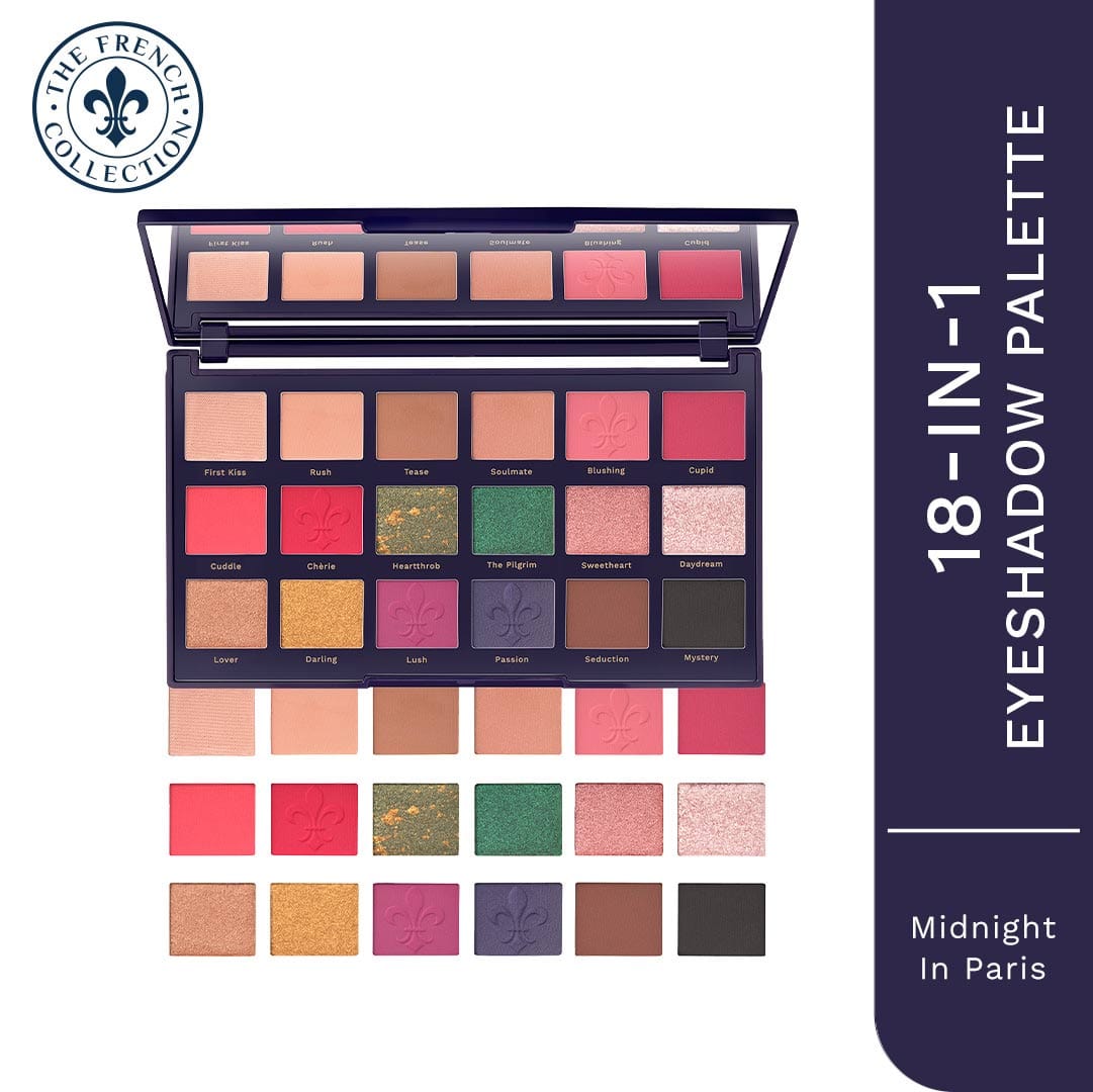 Pilgrim The French Collection Pro-Eyeshadow, Midnight in Paris - Buy from Indicrest